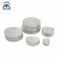 high quality silver 1070 purity 99.7 round aluminum slugs